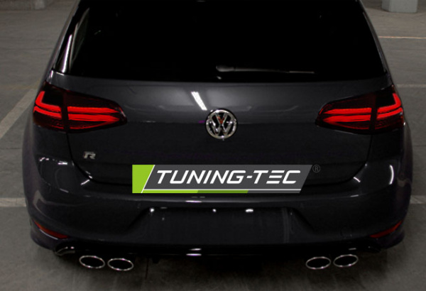 Voll LED Lightbar Design Rückleuchten für VW Golf 7 (VII) 13-17 rot/rauch